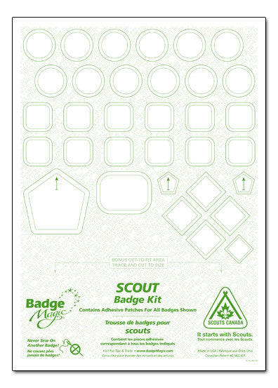 Badge Magic: Cut To Fit kit - BSA CAC Scout Shop