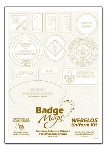 Badge Magic Hemming Tape Peel & Stick Fabric Adhesive Washable Removable